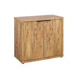 Pepita 2-door Engineered Wood Accent Cabinet Mango Brown