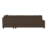 Maston 3-Piece Reversible Sectional With Drop-Down Cup Holders And Storage Ottoman