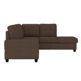 Maston 3-Piece Reversible Sectional With Drop-Down Cup Holders And Storage Ottoman