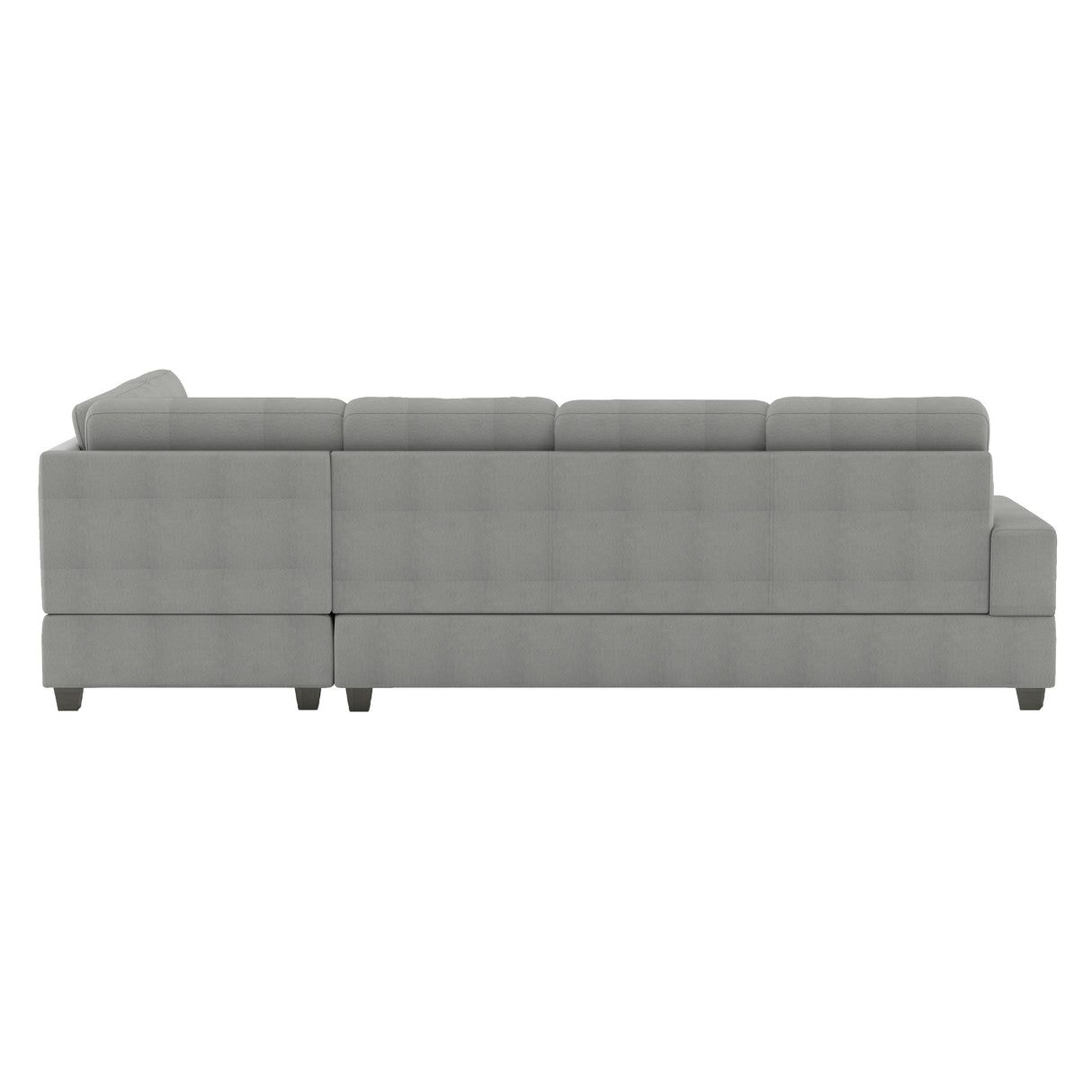 Maston 3-Piece Reversible Sectional With Drop-Down Cup Holders And Storage Ottoman