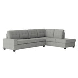 Maston 3-Piece Reversible Sectional With Drop-Down Cup Holders And Storage Ottoman