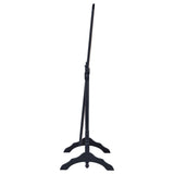 Cabot Rectangular Cheval Mirror With Arched Top Black