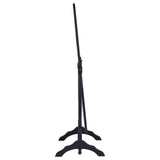 Cabot Rectangular Cheval Mirror With Arched Top Black