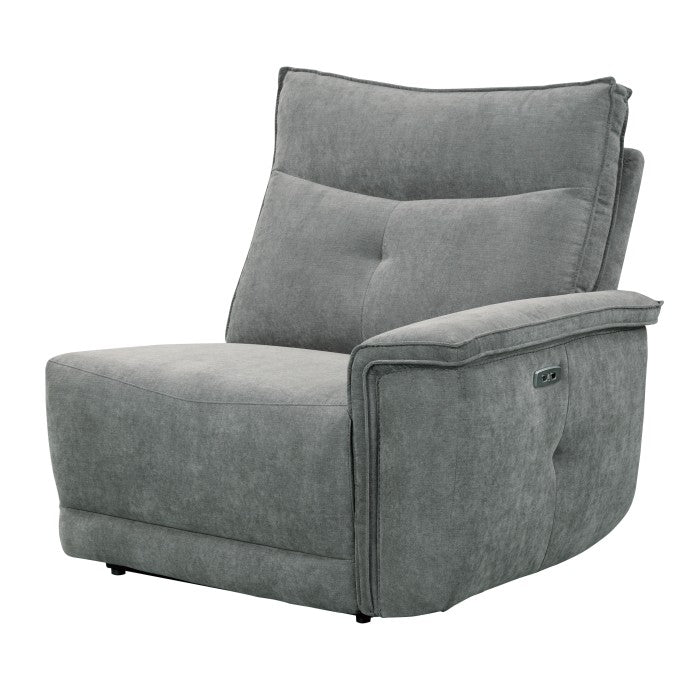 Tesoro Power Double Reclining Love Seat With Center Console, Headrests And Usb Ports