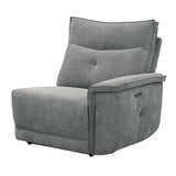 Tesoro Power Double Reclining Love Seat With Center Console, Headrests And Usb Ports