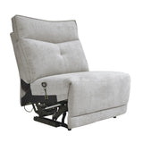 Tesoro 6-Piece Modular Power Reclining Sectional With Headrests And Usb Ports