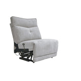 Tesoro 6-Piece Modular Power Reclining Sectional With Headrests, Right Chaise And Usb Port