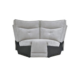 Tesoro 6-Piece Modular Power Reclining Sectional With Headrests, Right Chaise And Usb Port