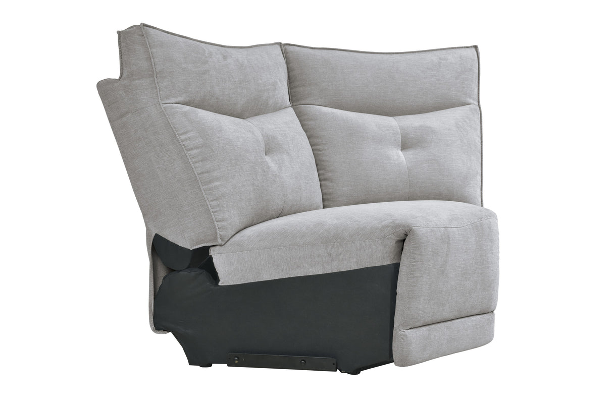 Tesoro 6-Piece Modular Power Reclining Sectional With Headrests, Right Chaise And Usb Port