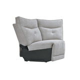 Tesoro 6-Piece Modular Power Reclining Sectional With Headrests, Right Chaise And Usb Port