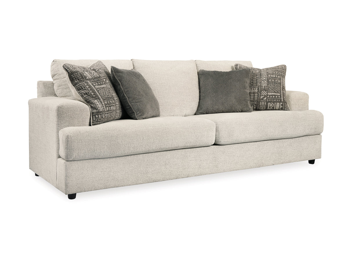Soletren Stone Sofa, Loveseat, And Ottoman