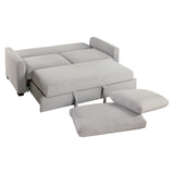 Price Gray Convertible Studio Sofa with Pull-out Bed