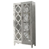 Mckellen 2-Door Tall Cabinet Antique White