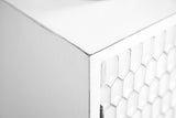 Gambon Rectangular 2-Door Accent Cabinet White