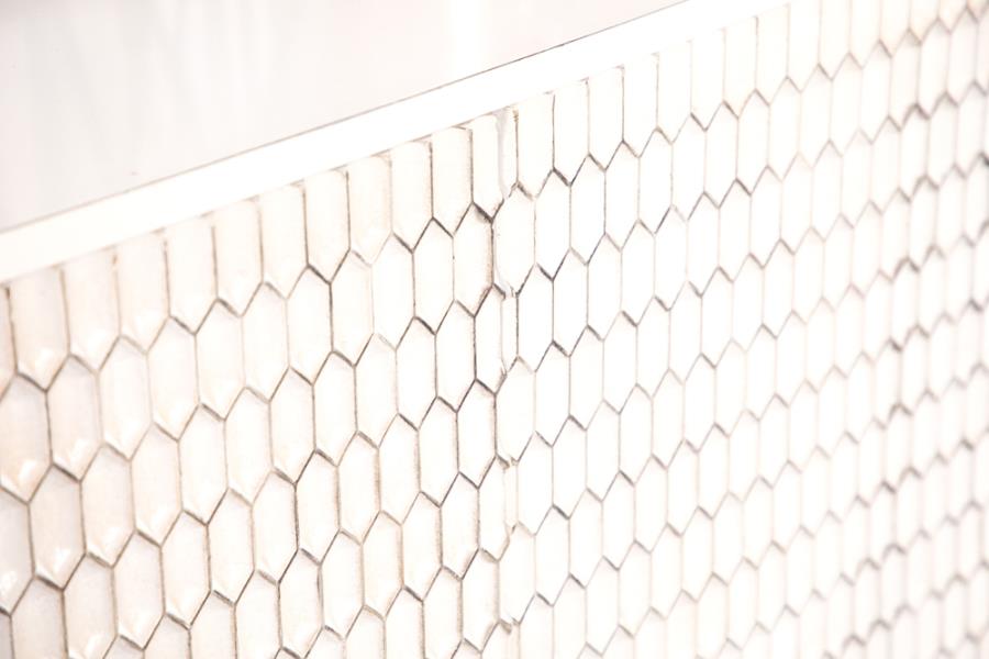 Gambon Rectangular 2-Door Accent Cabinet White