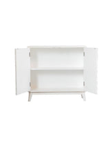 Gambon Rectangular 2-Door Accent Cabinet White