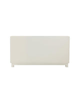 Voula Rectangular 4-Door Accent Cabinet White And Gold