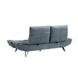 Sofa With Power Adjustable Seat Depth And Manual Headrests