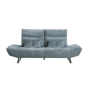 Sofa With Power Adjustable Seat Depth And Manual Headrests