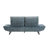 Sofa With Power Adjustable Seat Depth And Manual Headrests
