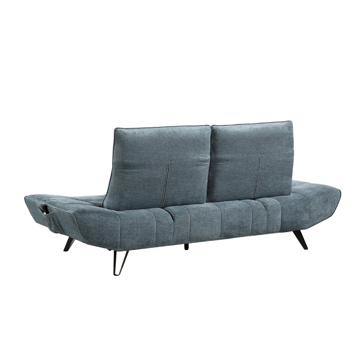 Sofa With Power Adjustable Seat Depth And Manual Headrests