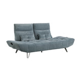 Sofa With Power Adjustable Seat Depth And Manual Headrests