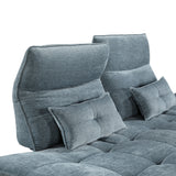 Sofa With Power Adjustable Seat Depth And Manual Headrests