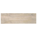 Rickman Rectangular 2-Drawer Console Table White Washed