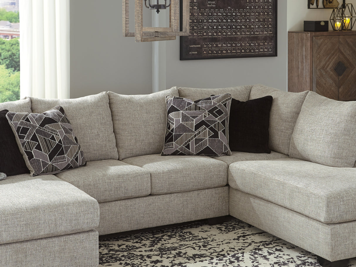 Megginson Storm 2-Piece Right-Arm Facing Sectional With Chaise