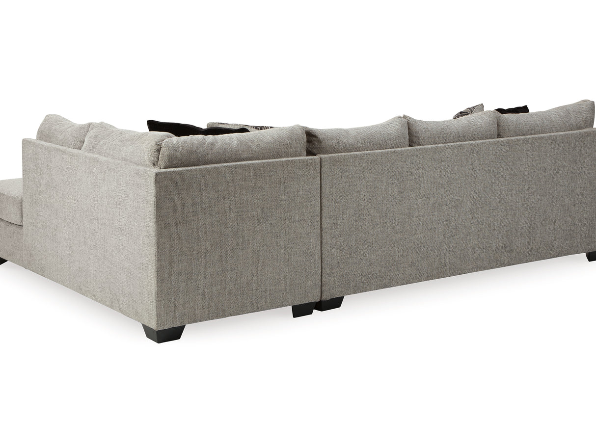 Megginson Storm 2-Piece Right-Arm Facing Sectional With Chaise