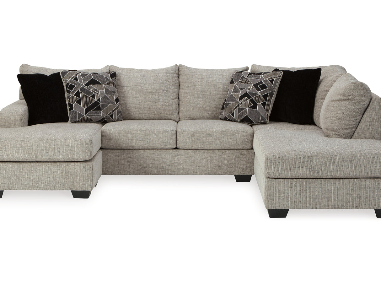 Megginson Storm 2-Piece Right-Arm Facing Sectional With Chaise