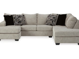 Megginson Storm 2-Piece Right-Arm Facing Sectional With Chaise