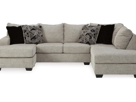 Megginson Storm 2-Piece Right-Arm Facing Sectional With Chaise