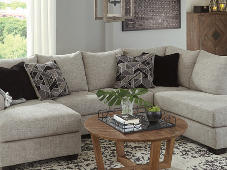 Megginson Storm 2-Piece Right-Arm Facing Sectional With Chaise