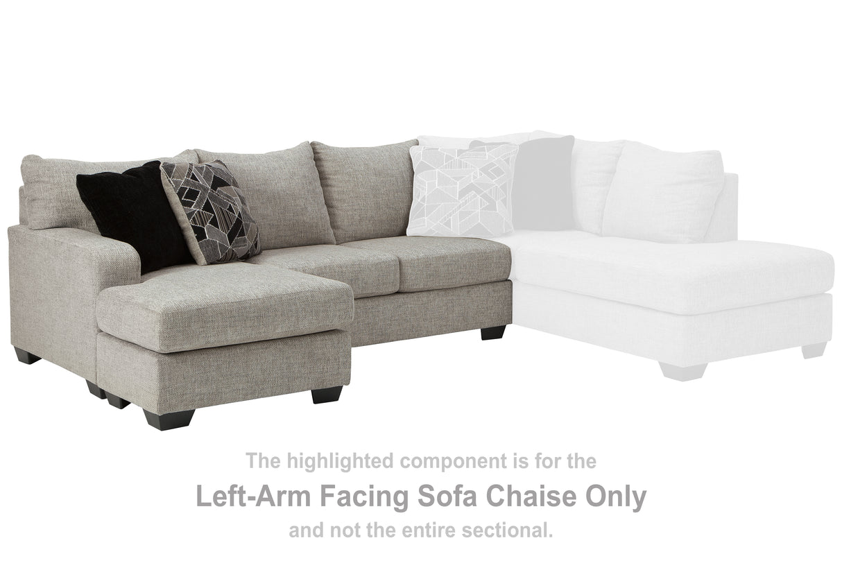 Megginson Storm Left-Arm Facing Sofa Chaise