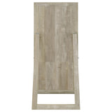 Cadence Tempered Glass Full Length Mirror Grey Washed Oak