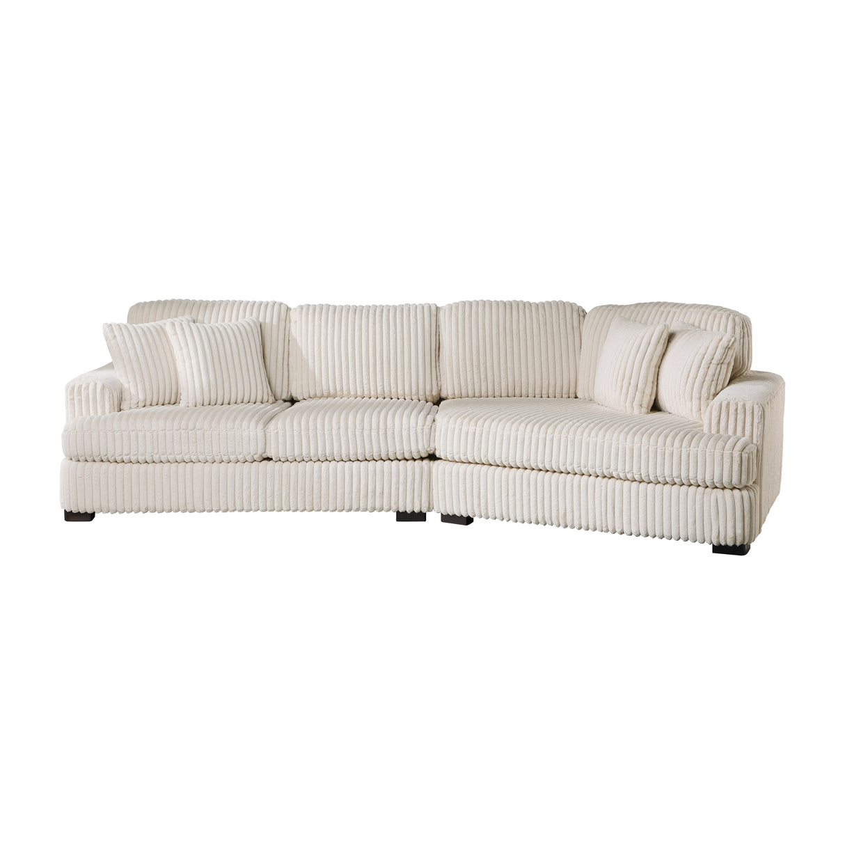 2-Piece Sectional With Right Cuddler