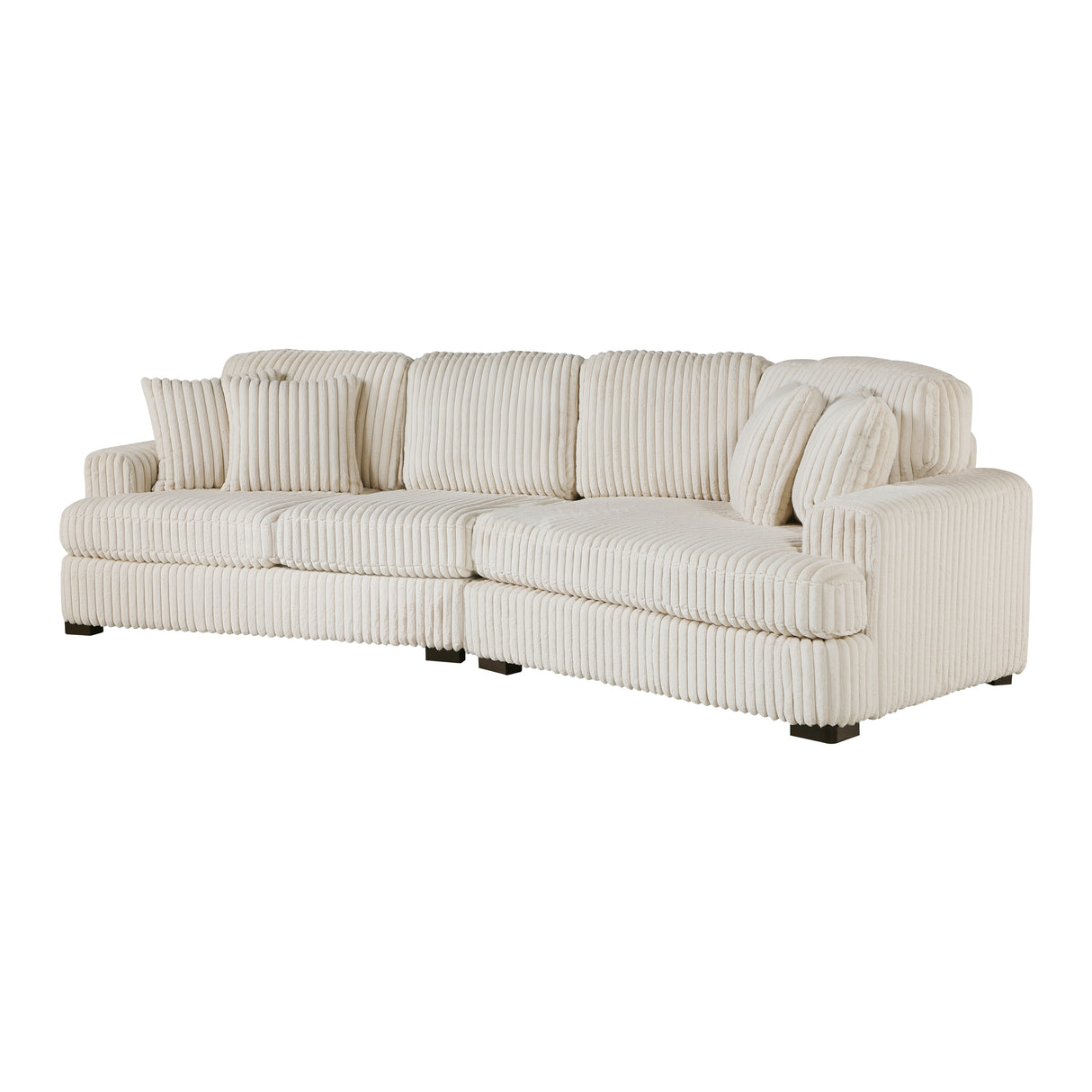 2-Piece Sectional With Right Cuddler