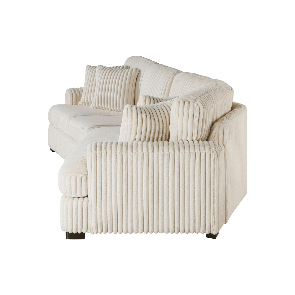 2-Piece Sectional With Right Cuddler