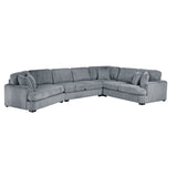 4-Piece Sectional With Left Cuddler