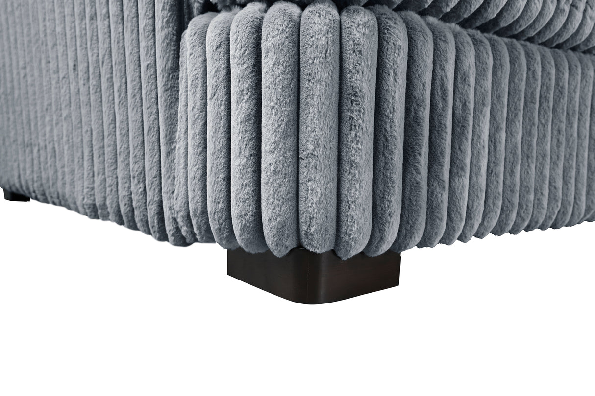 4-Piece Sectional With Left Cuddler