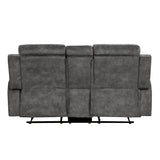 Yates Double Reclining Love Seat With Center Console