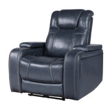 Keziah Power Reclining Chair With Headrest And Storage Arms