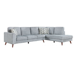 2-Piece Sectional With Right Chaise