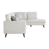 2-Piece Sectional With Right Chaise