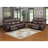 Cranley Brown Double Reclining Sofa