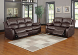 Cranley Brown Double Reclining Sofa