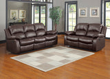 Cranley Brown Double Reclining Sofa