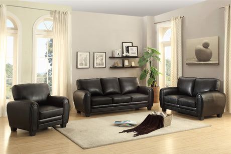 Rubin Black Sofa