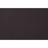 Rubin Dark Brown Faux Leather Chair